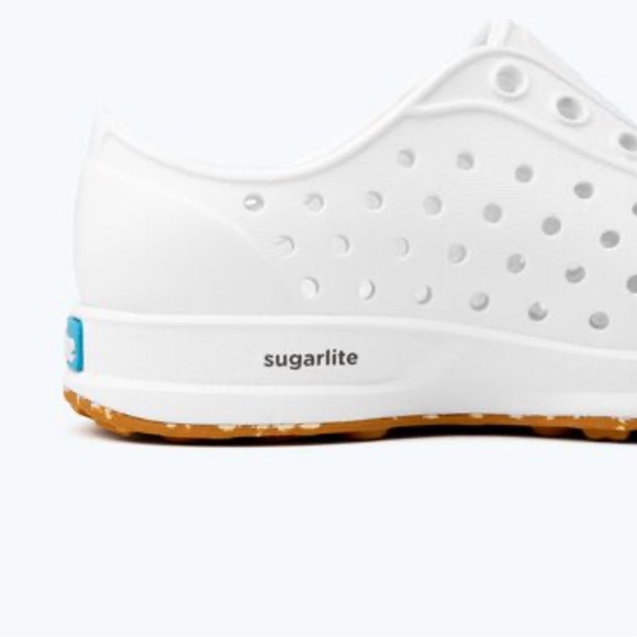 Native Kids Water Shoes - White and Tan - Picture 3 of 14